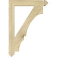 thumbnail image 3 of Ekena Millwork 4"W x 28"D x 40"H Balboa Arts & Crafts Rough Sawn Bracket, Douglas Fir, 3 of 4