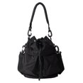 thumbnail image 1 of Bolso de hombro para mujer, pequeño bolso de mano con cordón, de nailon, tipo bandolera, informal, tipo hobo, 1 of 7