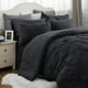 thumbnail image 2 of Juego de edredón Bedsure King Size negro con 7 piezas, 2 of 9