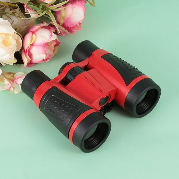 Raindrops  Binoculars Toy Toddler Outdoor Toys Kids Telescope Travel Red