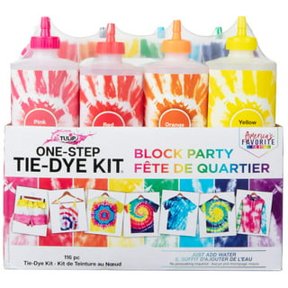 TIE DYE KIT TULIP One-Step 23-Colors 145 Piece Set Kids Adults Party Crafts  Fun