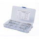 thumbnail image 3 of Riwesomey 100PCS Heavey Duty Zinc Plated Hair Pin Cotter R Clip Pin Hitch Tractor Lawn Mpver y caja de almacenamiento Type2 NO2 Riwesomey CZ10228-00B, 3 of 6