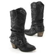 Women's Victoria Buckled Western Boots