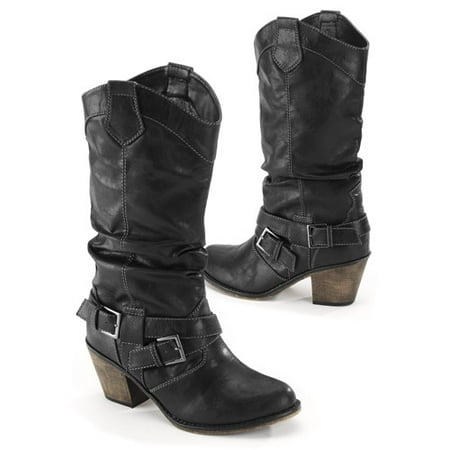 Women's Victoria Buckled Western Boots