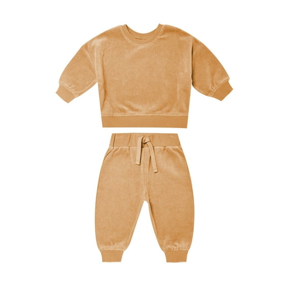 Durtebeua Baby Girls Fall Clothing Sets Hoodie and Leggings Outfit Set Toddler to Big Kid 2-3 Years