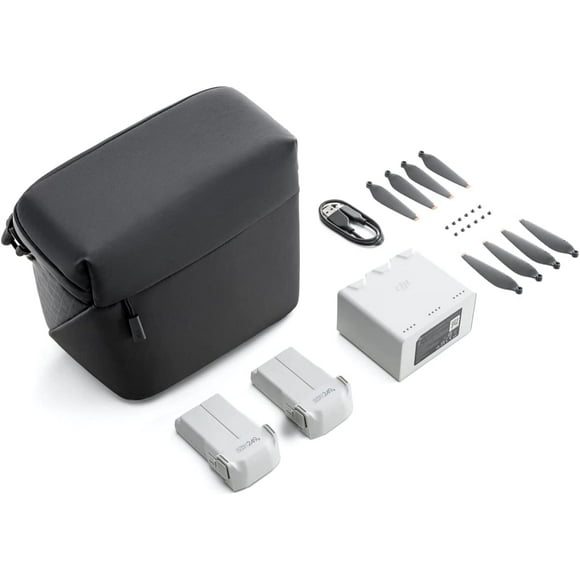 Genuine DJI Mini 3, 3 Pro Fly More Kit(Includes Two 2453mAh Intelligent Flight Batteries, Two-Way Charging Hub, Shoulder Bag, Propeller 2-Pairs)