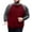 Wine, variant on Annhoo Plus Size Shirts for Men Cotton Fall Color Block Long Sleeve Tops Crewneck Casual Oversized Warm Loose Comfy Tshirts