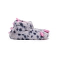 thumbnail image 2 of Wonder Nation Baby Girl Monster Claw Bootie Slippers, Sizes 2-6, 2 of 5