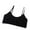 Black, variant on CYRBOKO Bars for Girls, Breathable Comfortable Cami Soft Cotton Teen Girls Bras Pink Size S