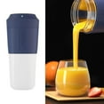 thumbnail image 4 of kurtrusly Mixeur Portable Mini Presse-Agrumes 400ml Rechargeable USB Bleu, 4 of 9