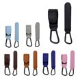 thumbnail image 3 of Ganchos versátiles para bolsas, accesorios para cochecitos de bebé para bolsas de compras, correas de cuero vegano duraderas para cochecitos, material de alta calidad para automóviles, sillas de, 3 of 3