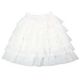thumbnail image 3 of ZHOUCHANKIDS Tween Girls Elegant Dresses Kids Summer Ruffle Sleeve Dress White 2-3 Years, 3 of 8
