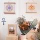 thumbnail image 4 of 12 plantillas de geometría sagrada de 15 x 15 cm con diseño de mandala, flores de loto, árbol de la vida, mano de Hamsa, sol y luna. Plantillas reutilizables., 4 of 7