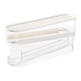 thumbnail image 2 of Clearance Rack under $20 Automatic Rolling Refrigerator Egg Storage Box Space Saving Egg Dispenser Suitable For Refrigerator Storage Box With Lid Refrigerator Egg Rack, 2 of 9