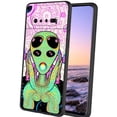 thumbnail image 1 of Compatible with Samsung Galaxy S10+ Plus Phone Case, Psychedelic-Trippy-Alien-Art-Visuals-Colours27 Case Men Women, Flexible Silicone Shockproof Case for Samsung Galaxy S10+ Plus, 1 of 1
