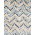 thumbnail image 6 of Mark&Day Area Rugs, 9x12 Baytona Modern Dark Blue Area Rug, White Dark Blue Carpet for Living Room, Bedroom or Kitchen (9' x 12'6"), 6 of 6