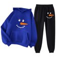 thumbnail image 1 of Puntoco Sudadera con Capucha para Mujer Sudadera con Bolsillo De Manga Larga Conjunto De Sudadera Estampada con Pantalones De Moda para Mujer Puntoco Puntoco-7116, 1 of 2