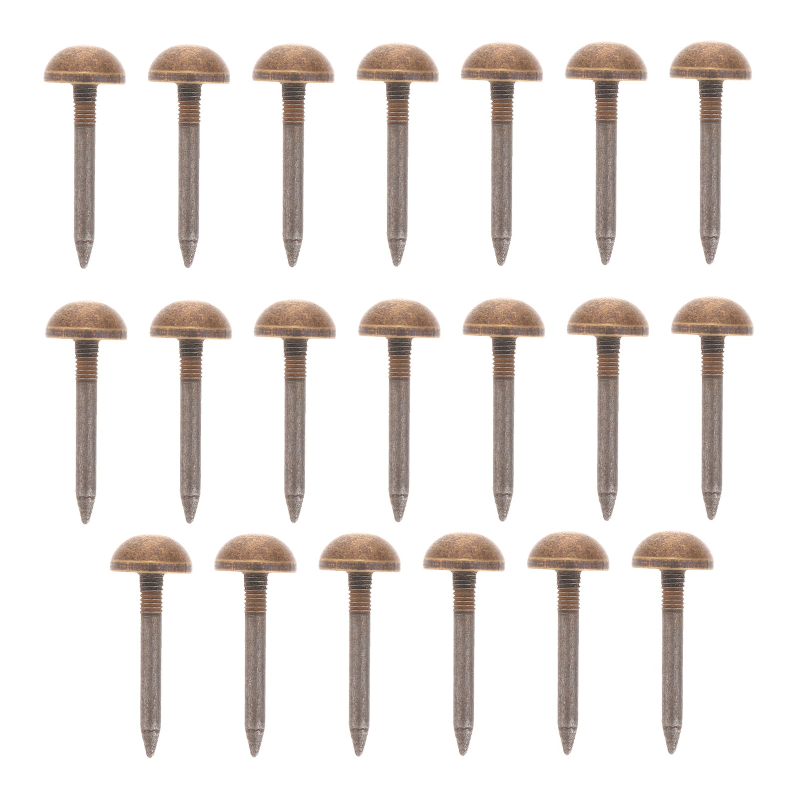 Tacks Upholstery Furniture Decorative Nail Nails Thumb Copper Antique ... - Toothed Garage Hooks For Nails