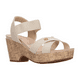 thumbnail image 2 of Sandalias Modare Mujer Beige Casual Plataforma 7cm beige 23.5, 2 of 10