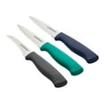 Farberware 3piece HighCarbon Stainless Steel Paring Knife Set with