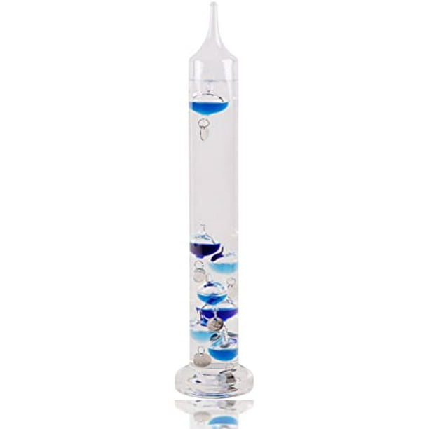 Palais Essentials Galileo Thermometer Floating Glass Balls Fahrenheit