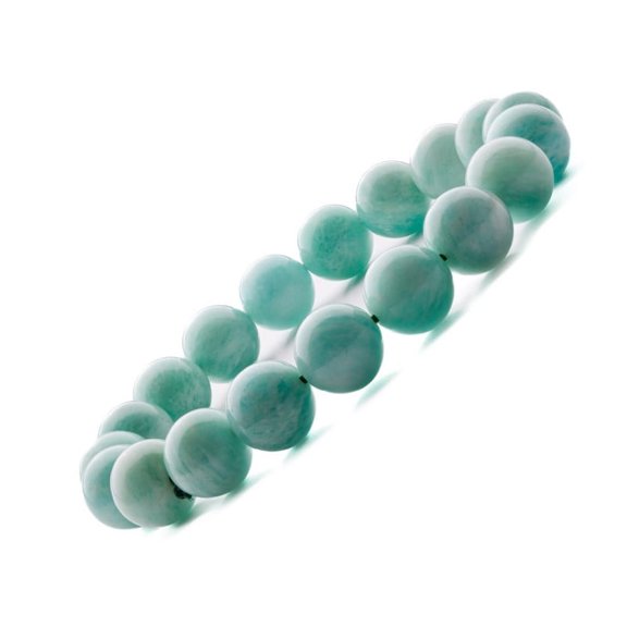 Amazonite strach elastic Bead Braclet 10 mm