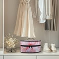 thumbnail image 4 of HELLHERO Marble Pattern Portable Steamer Travel Organizer 11.8x6.69x5.5 Inches Reusable for Handheld Steams Iron(Case Only), 4 of 6