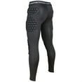 thumbnail image 3 of Football Soccer Goalkeeper Training Pants Goalie Jerseys Kit Clothing Knee Elbow Padded All-round Alveolate Protector Gear, 3 of 8