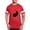 Red, variant on - Cat Pun T Shirts Men's Football T Shirt - Mens Football Shirt