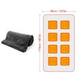 thumbnail image 5 of Tomshine Electric Blanket Heated Blanket Washable USB Charging Electric Thermal Heating Shawl Insulated Heating Scarf, 5 of 11