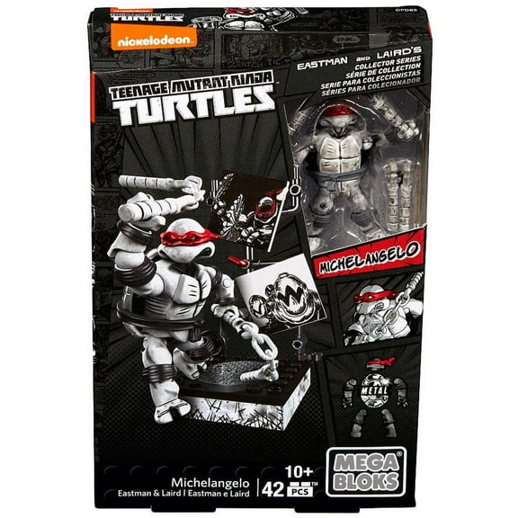 Mega Bloks Teenage Mutant Ninja Turtles - Michelangelo Eastman and Laird Collector's Figure
