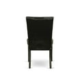 thumbnail image 6 of East West Furniture ALP1B69 Alpine parson Chair with Black Finish Leg and  PU Leather color 19-Black, 6 of 6
