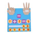 thumbnail image 2 of Toddler Busy Board, Number Busy Board Thick Felt Color Cognition  For Kids, 2 of 8