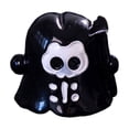 thumbnail image 2 of CHENjy Luminous Ghost Car Ornament, Halloween Rear View Mirror Hanging Decor with Glow Design, Resin Desktop Figurine for Home and Office Display, Ghost shape of death, 2 of 7