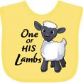 thumbnail image 3 of Inktastic One of His Lambs Easter Sheep Boys or Girls Baby Bib, 3 of 4