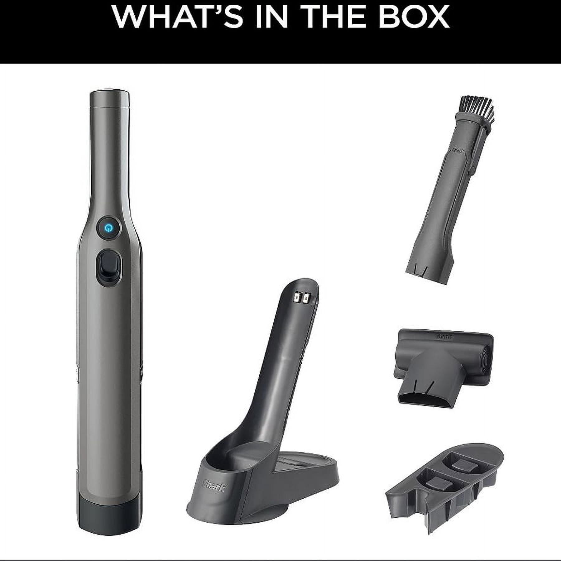 Shark QV201 WANDVAC Handheld Vacuum and Charging Dock, Black