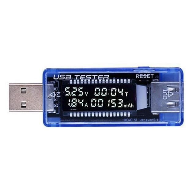 USB de Voltaje de Corriente Voltímetro Amperímetro Probador Doctor USB - azul 3 en 1 azul DYNWAVEMX multímetro probador usb