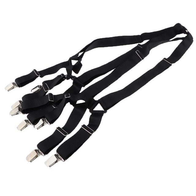 Correas ajustados Sunnimix Pinzas entrecruzadas Elástico Negro