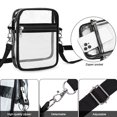 thumbnail image 7 of KOITHOT Large Clear Backpack Heavy Duty and Crossbody Bag Stadium Approved Waterproof PVC Backpacks for Adults School College, 7 of 7