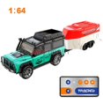 thumbnail image 1 of 1:64 Modèle de Véhicule de Contrôle à Distance Proportionnel en Alliage Métallique 2.4ghz Mini Simulation Rc Voiture avec des Jouets Robotiques de Remorque, 1 of 5