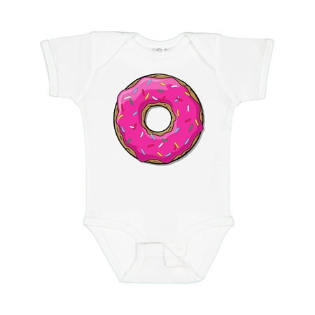 

Inktastic Pink Donut with Sprinkles Gift Baby Boy or Baby Girl Bodysuit