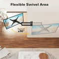 thumbnail image 4 of Long Arm TV Wall Mount for Most 26-65 Inch TVs, 30 Inch Long Extension TV Mount Swivel and Tilt, Full Motion Wall Mount TV Bracket Fit Max VESA 400x400mm,Up to 99 lbs, 4 of 5