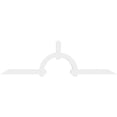 thumbnail image 2 of 96"W x 28"H x 2"D x 4"F, 7/12 Pitch, Ericson Architectural Grade PVC Gable Bracket, 2 of 8