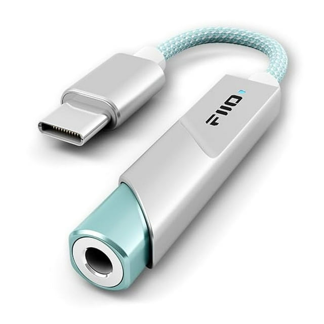 Adaptador de audio FiiO KA11 USB C a DAC HiFi de 3,5 mm, 32 bits/384 kHz