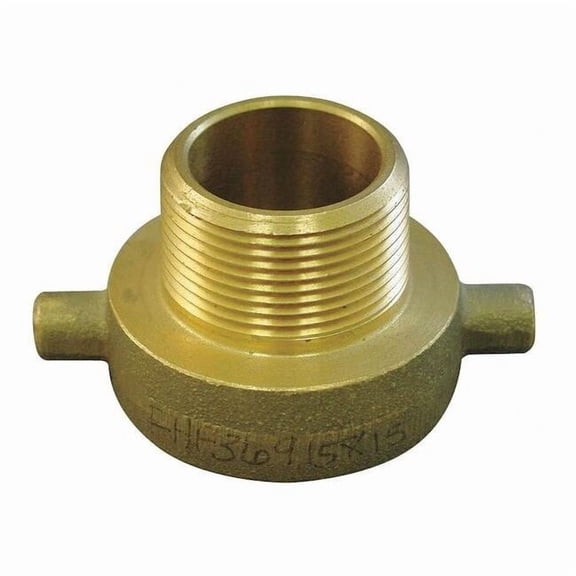Moon American Fire Hose Adapter,Straight,NHxNH 369-4022521