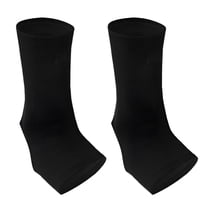 TELOLY 1 Pair Kids Ankle Support for Sports,Kids Ankle Brace,Compression Ankle Brace for Basketball,Soccer,Running,and More,Black,Child Size,Ankle Guard for Sprained Ankles