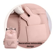 Tyethy School Backpack for Girls, Kids School Bag for Teens Girls , Students Bookbag Gifts, Pink