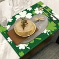 thumbnail image 3 of St Patricks Day Placemats Set of 2 Printed Table Mats Heat Resistant Stain Resistant Easy Clean for Kitchen Dining Table(I), 3 of 6