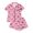 A-Pink82, variant on Bobifish Toddler Girls Sleep Sets Halloween Print Lapel Button Down Short Sleeve Tops&Shorts PJS Children Girls Home Clothes