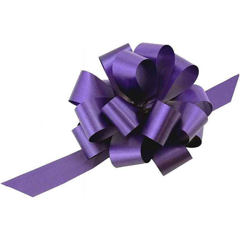 Purple gift ribbon deals